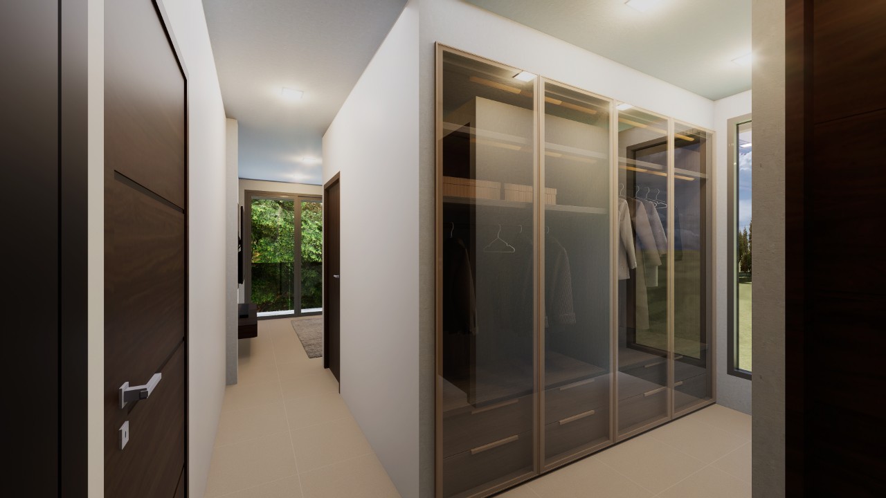 Bedroom 1 (walk-in closet)