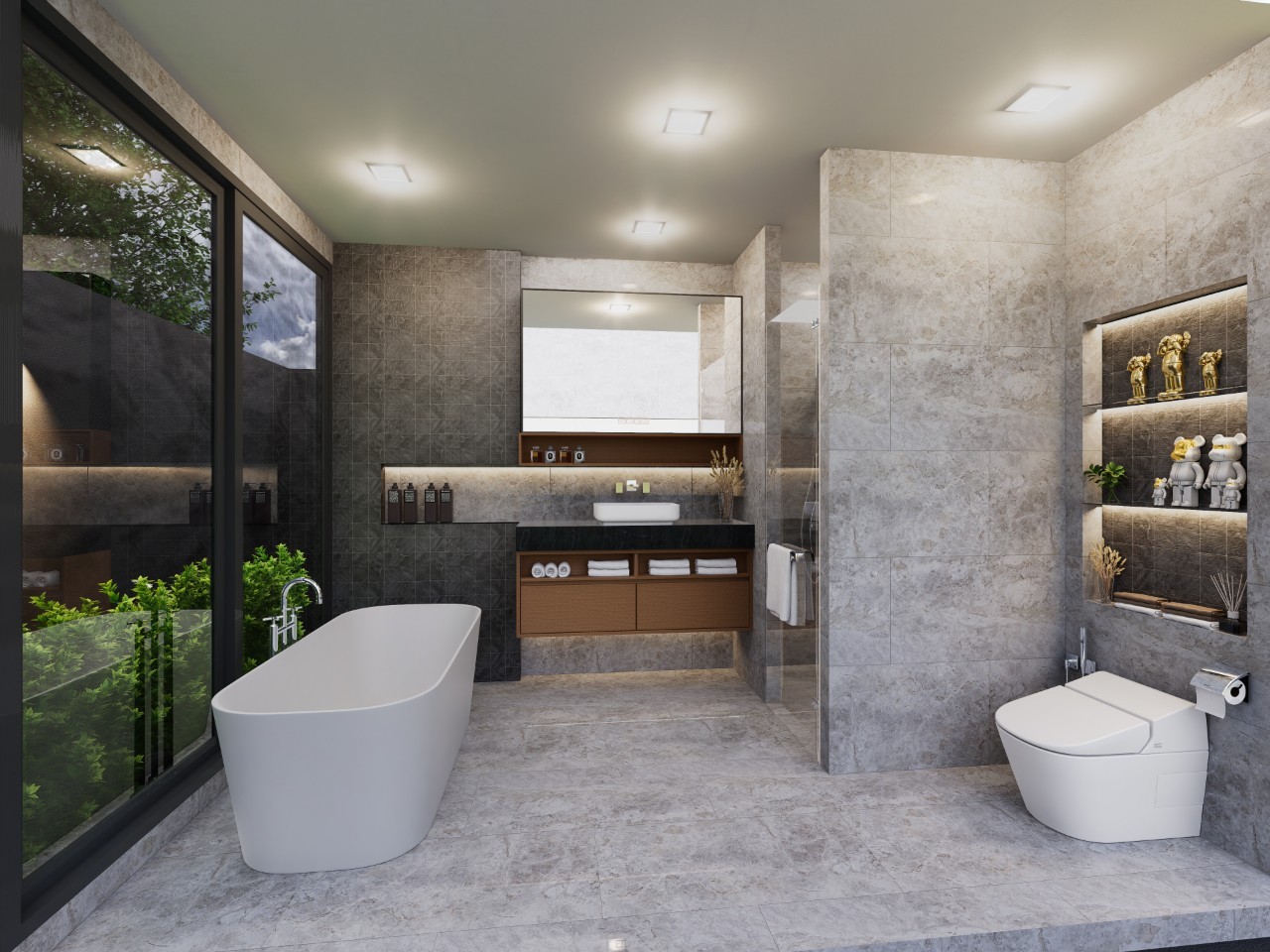 Master Bedroom's bathroom